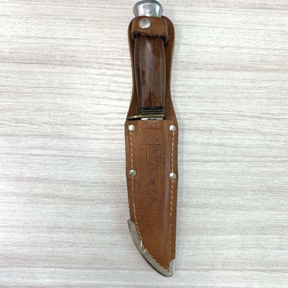Vintage Soligen Othello Fixed Blade Knife Anton Wingen Jr. Original Sheath